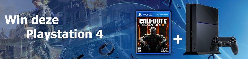 Win een Playstation 4 inclusief Call of Duty Black Ops 3